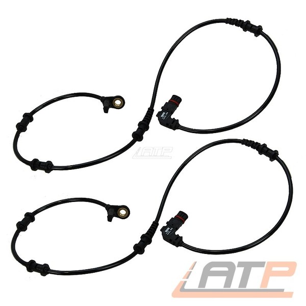 2X ABS Sensor Vorne Links Rechts FÜR Mercedes Benz GL-KLASSE X164 M-KLASSE W164-image