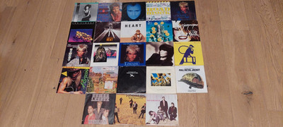 LP Single Sammlung 80er/90er Jahre - Vinyl 7´´ - 23 Stück