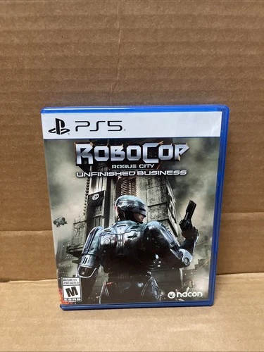 Robo Cop RoboCop Rogue City Unfinished Business PS5 US Ver