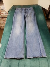 Old Navy Jeans Size 10 Womens Blue Pants Stretch Denim High Rise Flared