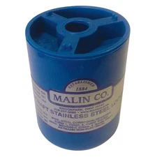 Malin Co 34-0250-1Blc Stainless Steel Lockwire,Canister,0.025 Dia,596 Ft.