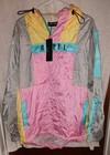 Rebel Minds Women's Pink Windbreaker Rain Jacket Coat Size XL NWT — photo 1