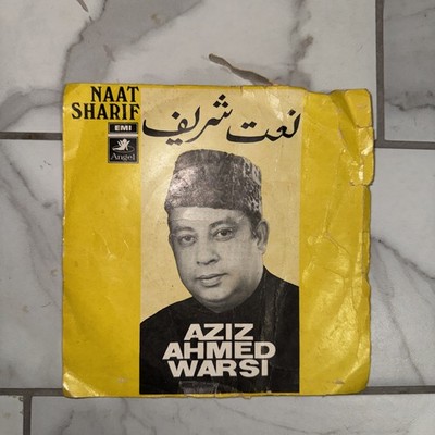 Naat Sharif  Aziz Ahmed Warsi  Urdu Muslim Religious Rare