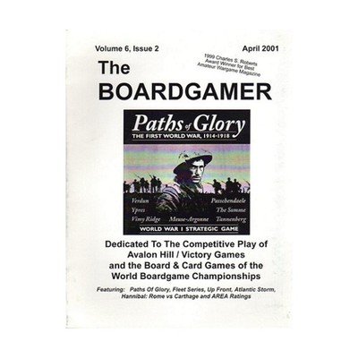 Bruce Monni Boardgamer  Vol. 6, #2 ''Paths of Glory, Fleet Series, Up Fro Mag VG