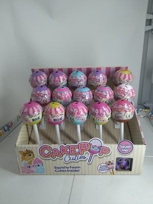 15 CakePop Cuties Full Box Case with Purple Exclusive Display Topper Figure