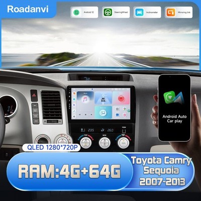 Roadanvi X12 10.2'' Car Radio for Toyota Tundra 2007-2013 CarPlay WiFi GPSStereo