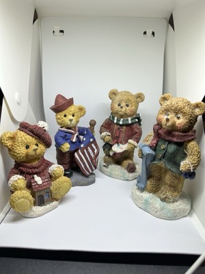 Set Of 4 Bears