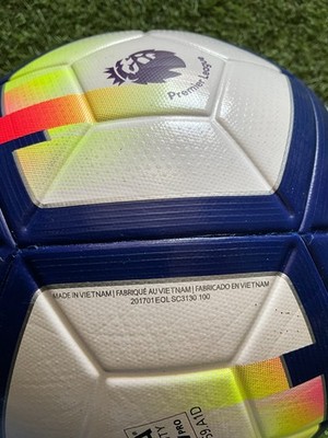 NIKE Oredem V Premier League Soccer ball - White/Blue/Orange | eBay