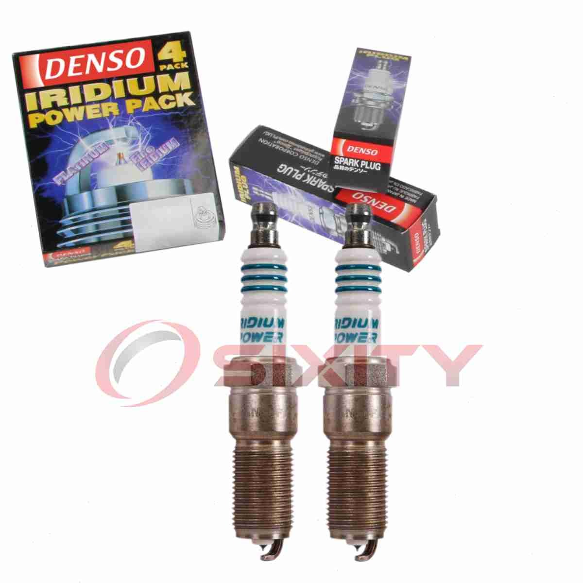 2 pc DENSO 5350 Iridium Power Spark Plugs for XP6083 XP6043 SVRE10PMC5 od