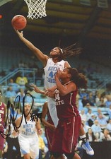 TIERRA RUFFIN-PRATT Signed 8.5x11 Photo Signed REPRINT Basketball NORTH CAROLINA