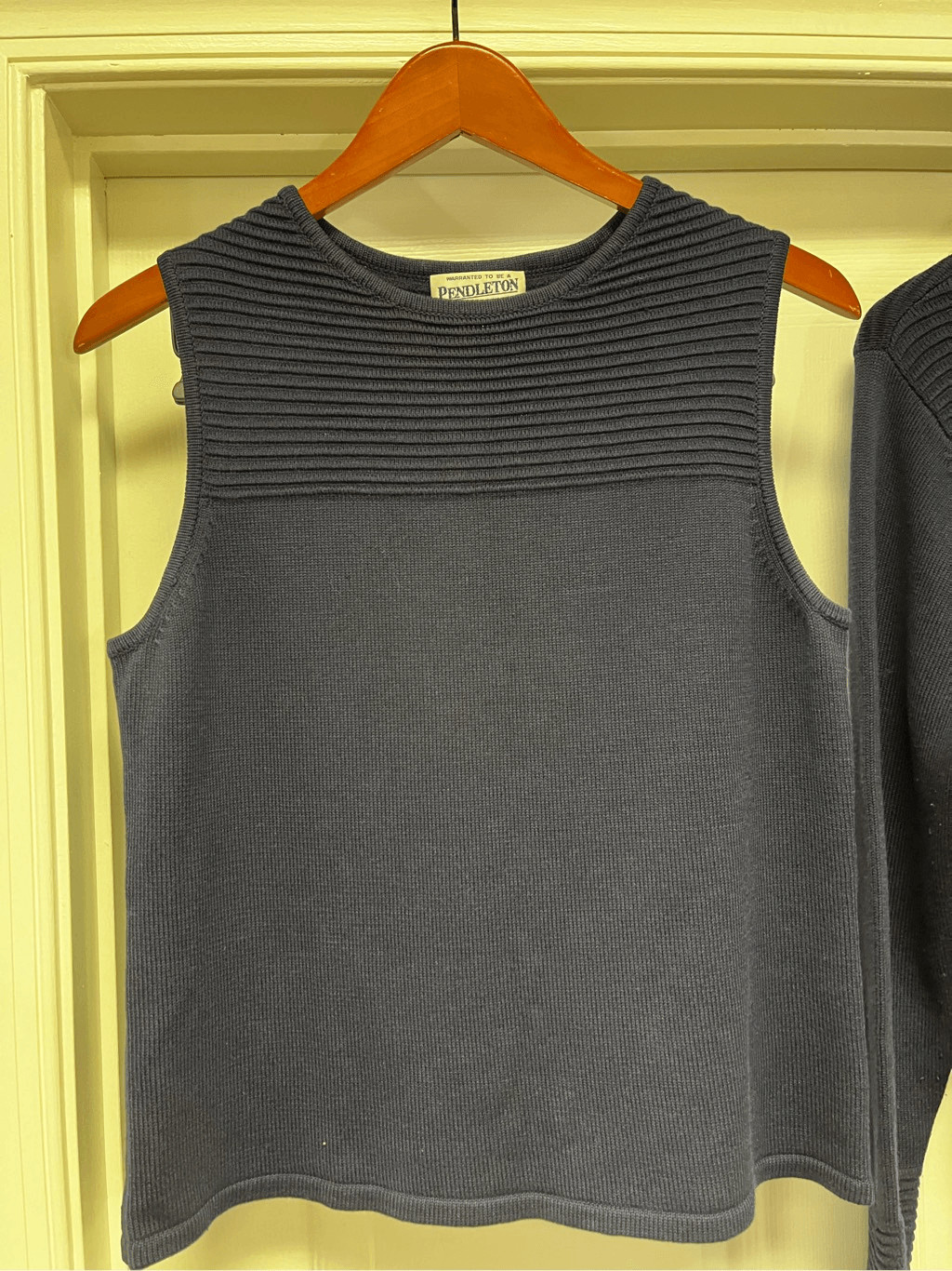 Pendleton Navy Blue Double Breasted 2Pc. Military… - image 6