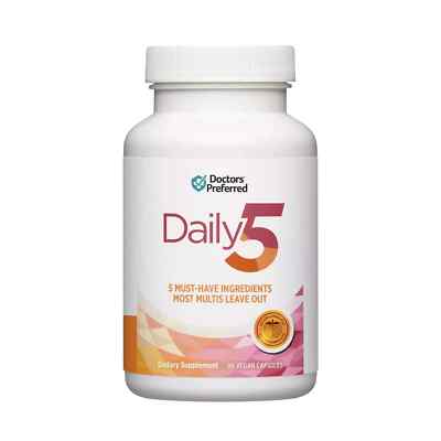 Daily5 with Must-Have Clinically Validated Ingredients That Cover The Vital A...