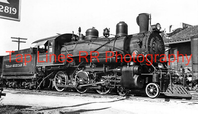 Texas Mexican Ry #12 4-6-0 Corpus Christi TX 1934 to Reader #12 Neu 5x8 Foto