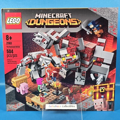 LEGO Minecraft Dungeons 21163 THE REDSTONE BATTLE [RETIRED] NEW Sealed LOT  #1934