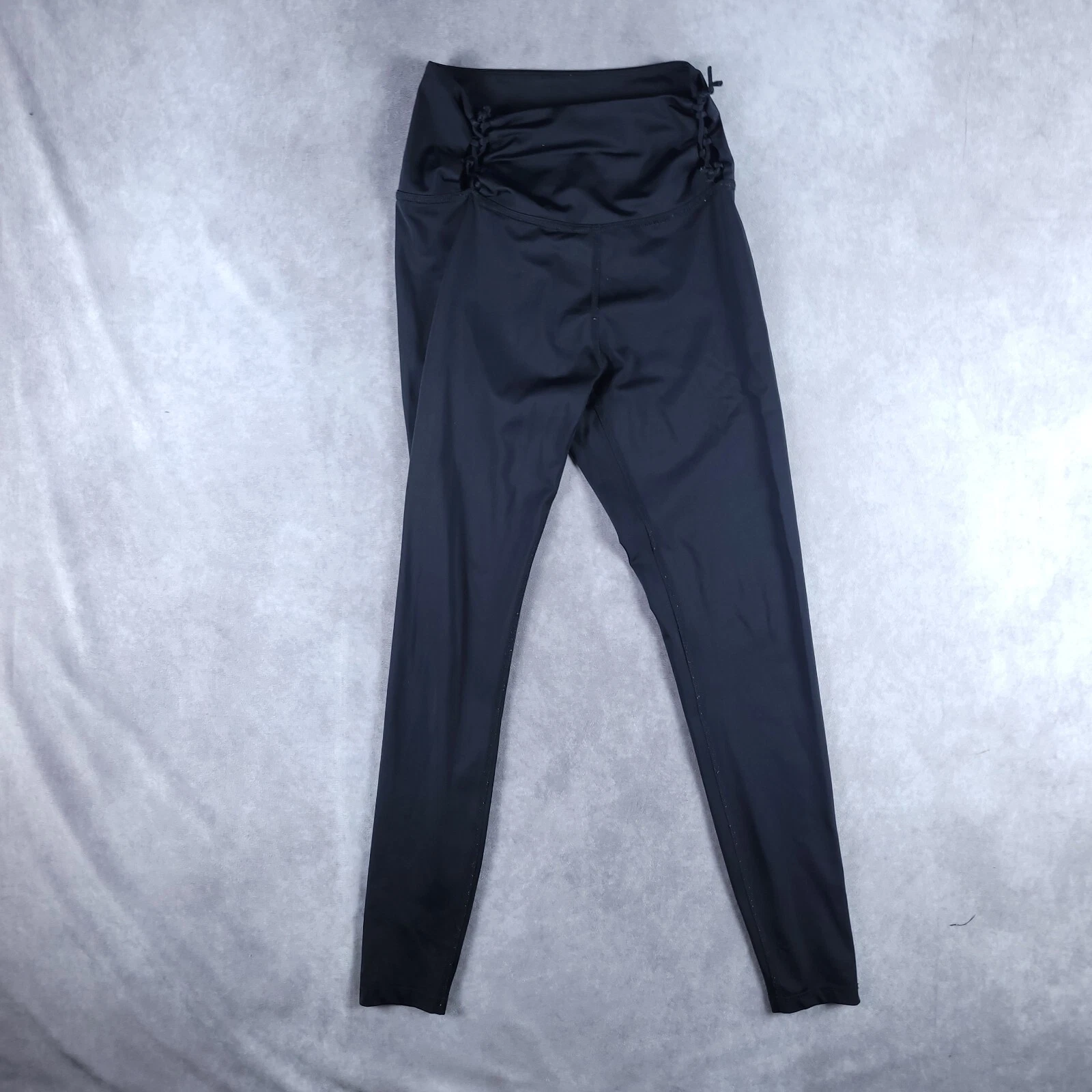 beyond-yoga athletic lace up waist leggings