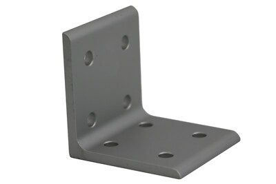 8020 EQUIVALENT ALUMINUM 15 SERIES 8 HOLE INSIDE CORNER BRACKET #4304