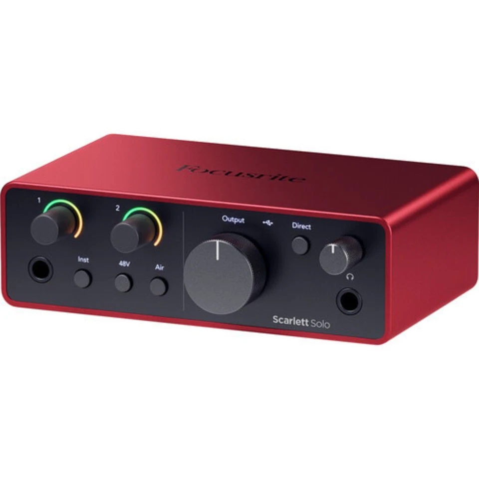 Focusrite Scarlett Solo USB-C Audio Interface (4th Generation) - Image 4 of 4