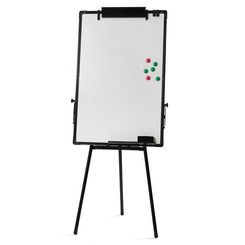 Whiteboard Staffelei Pinnwand Stativ Schreibtafel Magnete Radiergummi - Bild 6 von 10