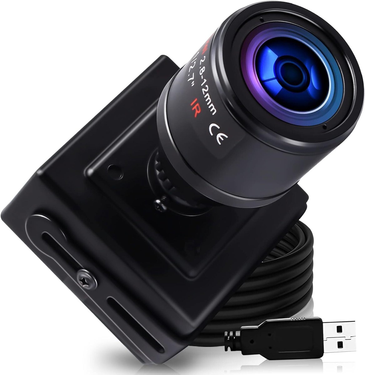 ELP USB Camera with Zoom Lens Manual Focus Webcam