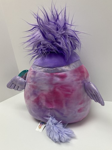 Peluche Squishmallow 12" Willow Pegasus SquishDoos púrpura suave nuevo con etiquetas - Imagen 8 de 9