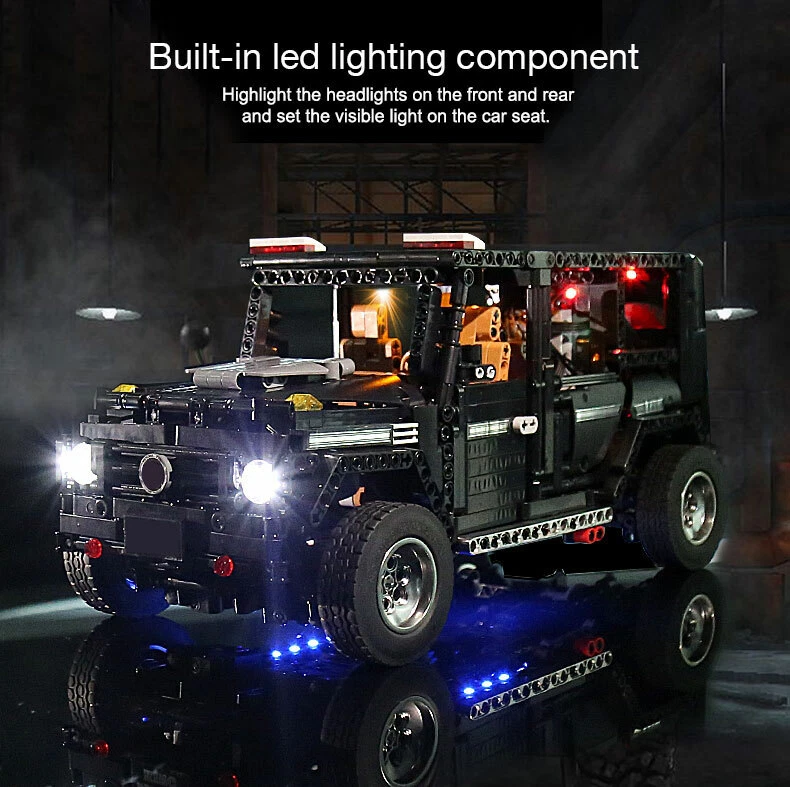 APP Remote Control RC SUV Vehicle Motor Power Building Blocks - Image 3 of 4