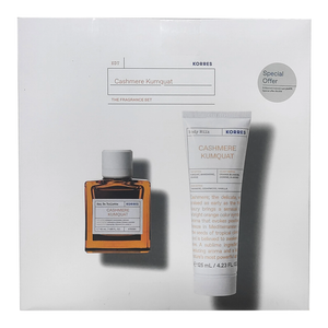 korres kumquat 125ml fragrance cashmere eau toilette 50ml milk body