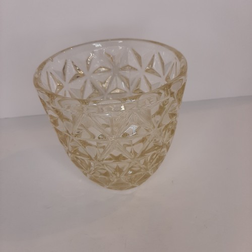 MCM Glass Fairy Lamp Light Fixture Porch Wall Table Cord Vintage - Picture 9 of 14