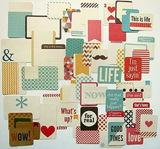 PROJECT LIFE   [Kraft]  Core Kit Cards  (60 cards)    ALMOST SOLD OUT!