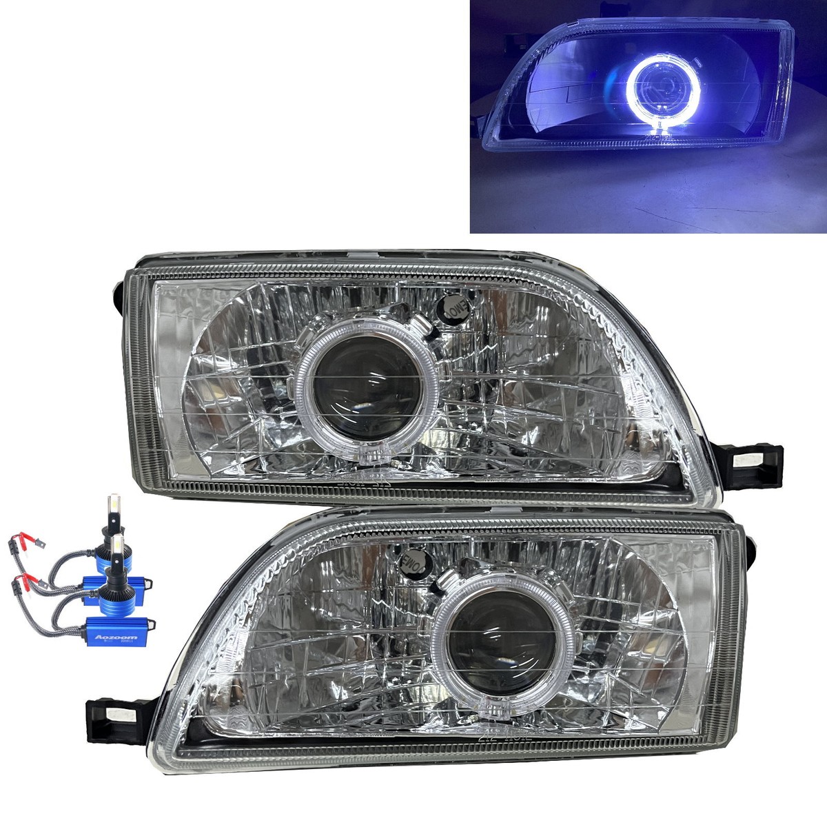 Fits TOYOTA TERCEL 98-99 Sedan 4D Guide LED Angel-Eye