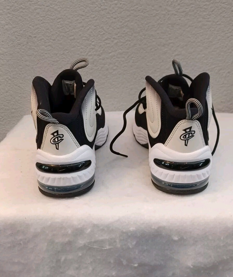 New Nike Air Penny 2 Shoes~ Light Bone/White/Black~Size 10 (DZ2549