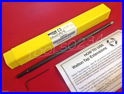 40031 Walton 5/16'' 7-8mm Tap Extension Style B Machine & Hand USA