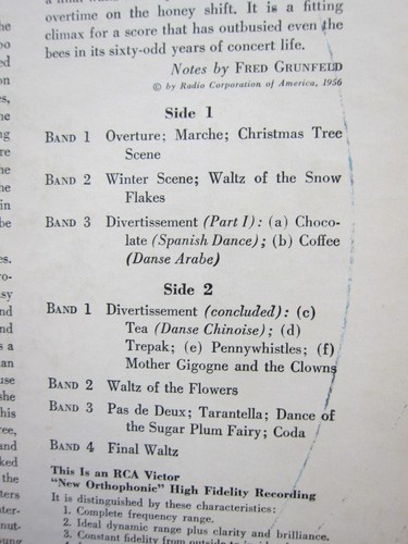 Arthur Fiedler, Boston Pops - Tchaikovsky The Nutcracker - RCA Victor 1956 - Imagen 7 de 8