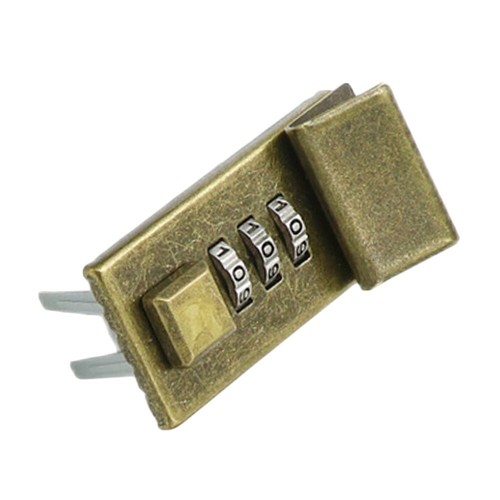DIY Notebook Password Lock Waterproof Briefcase Lock Handbag - Picture 15 of 19
