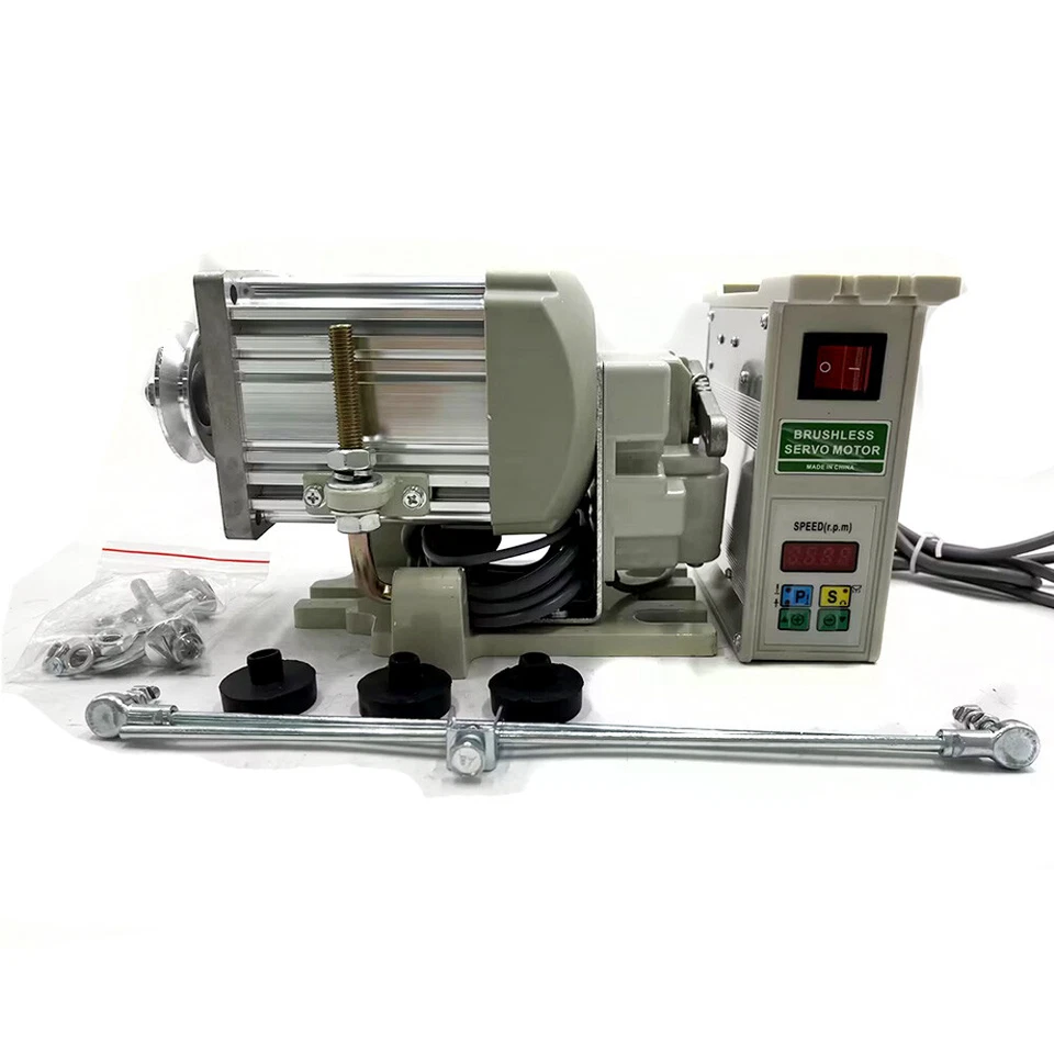 550W Industrial Sewing Machine Servo Motor for JUKI DDL-8700 Consew CS1000 220V - Image 3 of 4