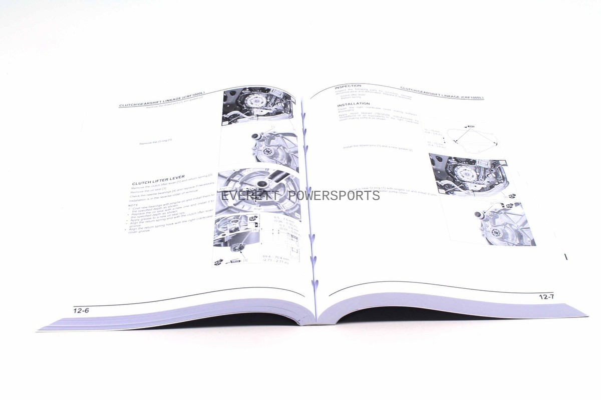 Service Manual Africa Twin CRF1000 L 16-18 Honda Repair