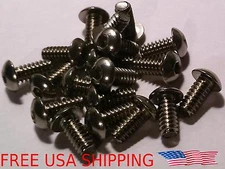 20pcs #2-56 1/4 Stainless Button Head Allen Hex Socket Cap Machine Screws #2 Hd