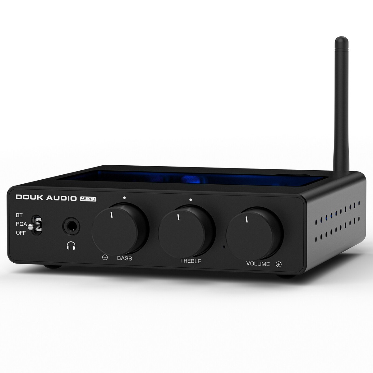 Mini Amplificador de Potencia, 50W Bluetooth 5.0 DC9V‑24V Clase D