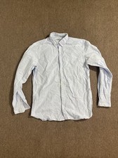 Jack  Jones premium Button Down Shirt Men's Size large Long Sleeve Blue