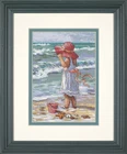 Dimensions Gold Petite: Counted Cross Stitch: Girl at the Beach