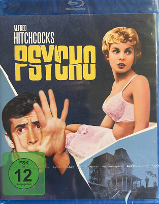 Psycho - Uncut -  Alfred Hitchcock - Anthony Perkins - Blu-ray Disc - OVP - NEU