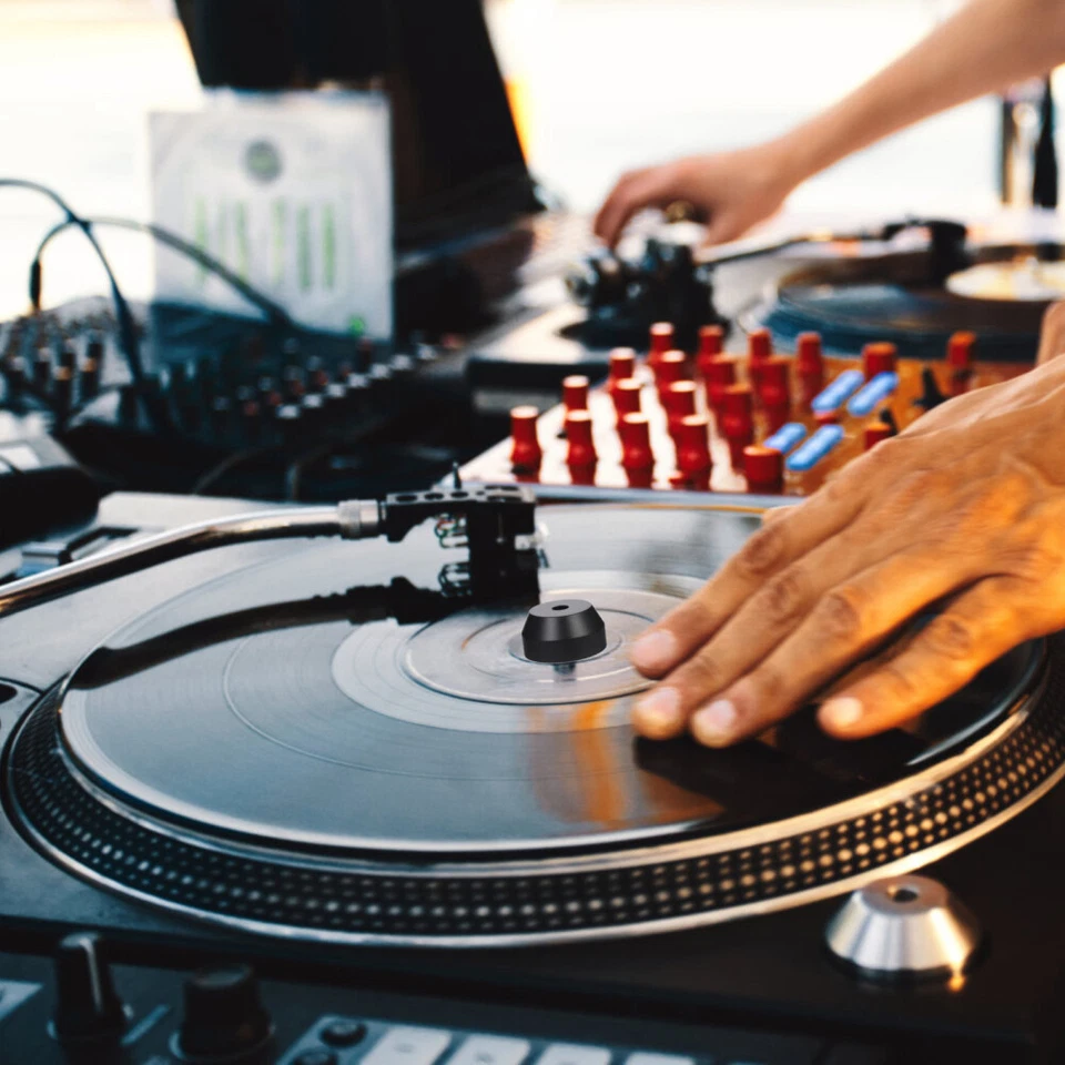 45 RPM Adapter 7 inch Record Player Adapter Dome Turntable Accessory - Image 2 of 4