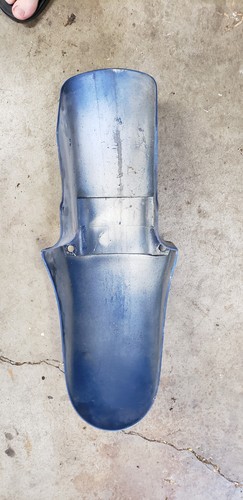 1988 KAWASAKI ZX600C ZX600 ZX 600 GPZ600 FRONT FENDER COWL MUD GUARD SPLASH SHEI - Imagen 2 de 3