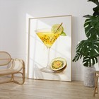Pornstar Martini Cocktail Print Poster Wall Art Home Decor Artwork Modern 9058
