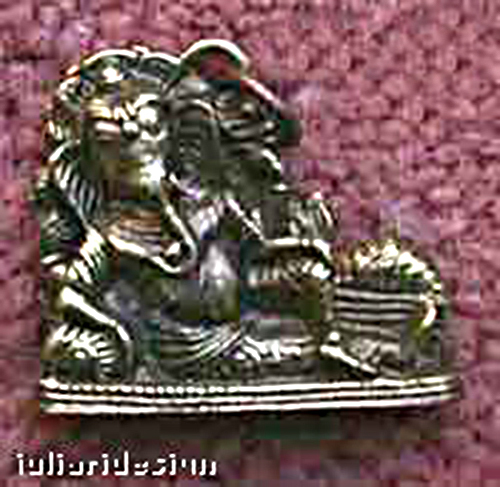 COLGANTE AMULETO HINDÚ BUDISTA RECLINADO GANESH - Imagen 1 de 1