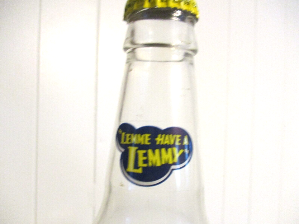 LEMMY SPARKLING LEMONADE LEMME HAVE A LEMMY BOTTLE ORCA BEVERAGE INC