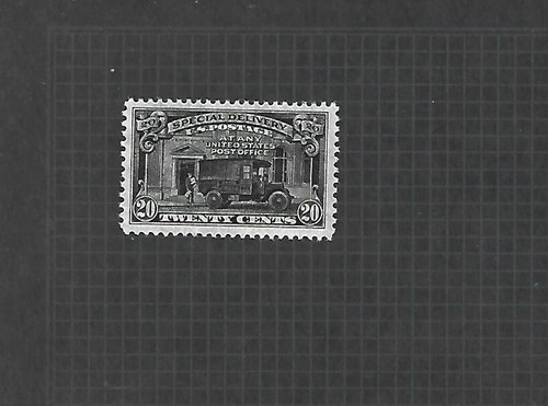 U.S. Sc#E19, 20c Special Delivery Man & Truck, Single Stamp, MNHOG