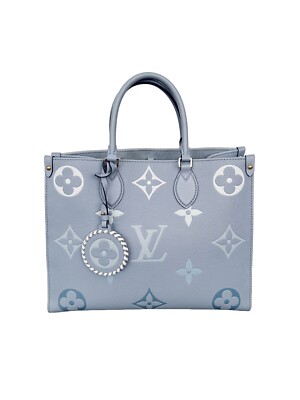 Louis Vuitton By The Pool OnTheGo MM Empreinte Giant Gradient Summer Blue 
