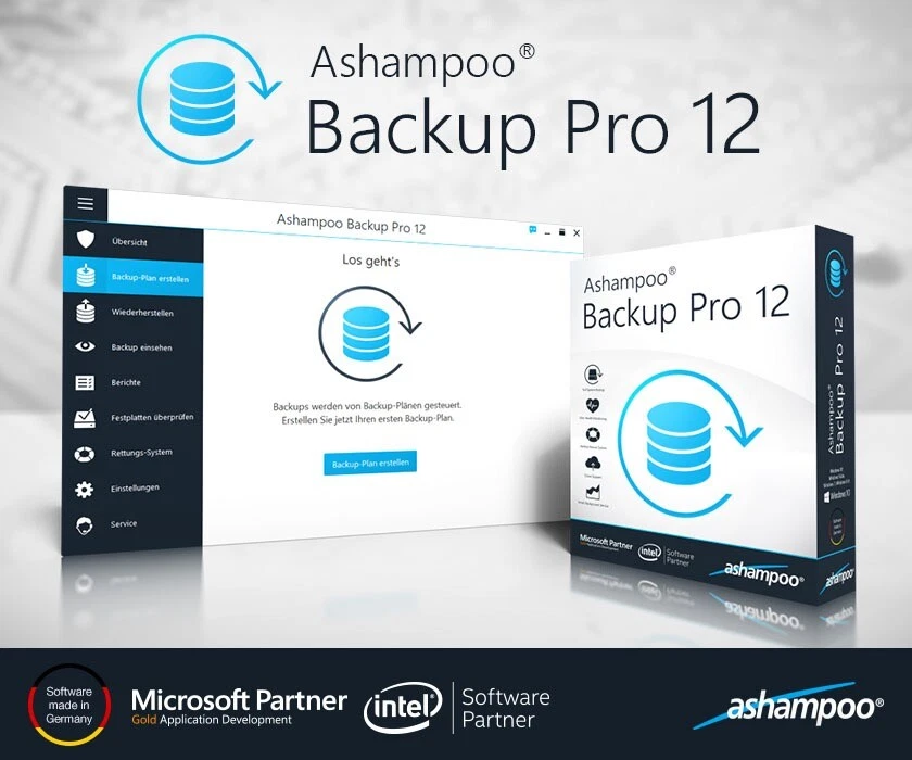 Ashampoo Backup Pro 12 - 3-Platz-Lizenz - Download Version - Datensicherung -ESD - Bild 4 von 4
