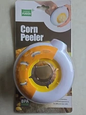 Grand Fusion Corn Peeler No Mess On Cob Kernel Adjustable Stainless Tool