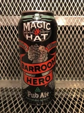 DROPKICK MURPHYS ~ Magic Hat Brewing Vermont ~ BARRROOM HERO Ale Beer Can 16 oz